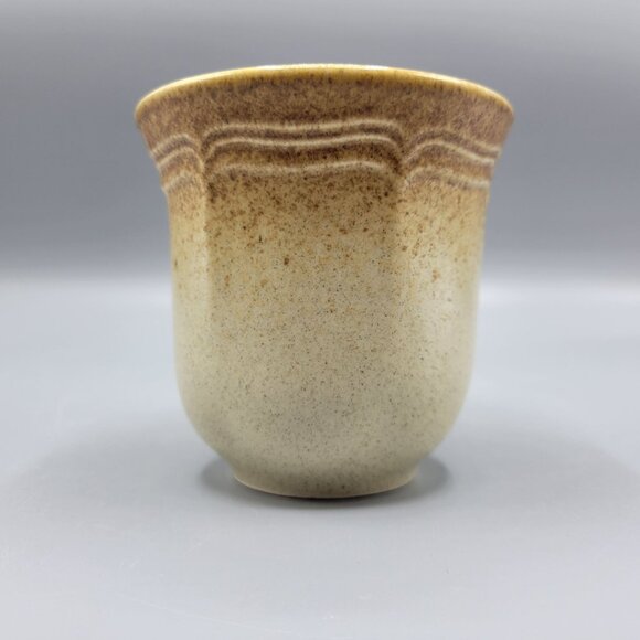 Vintage Mikasa Whole Wheat Stoneware Coffee Mugs Set Of 2 E 8000 Made In Japan - Picture 9 of 14